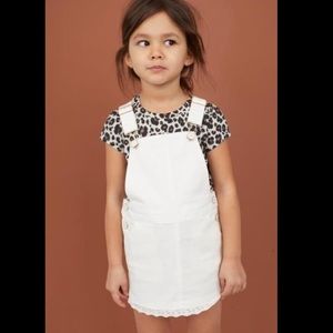 Old Navy Pale Pink Corduroy Overall Dress